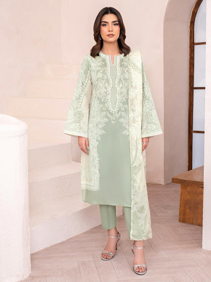 3 Piece Lawn Suit-Embroidered (Unstitched)