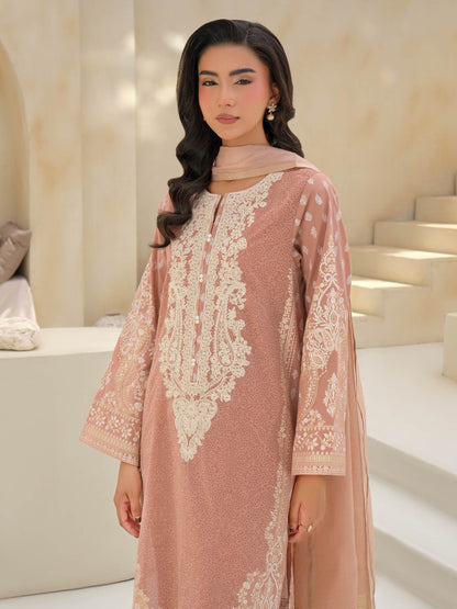 3 Piece Lawn Suit-Embroidered (Unstitched)
