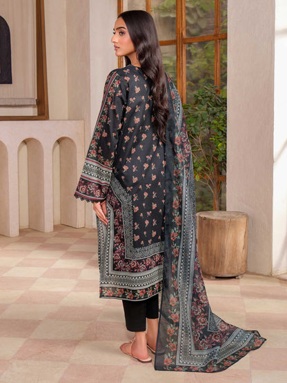 3 Piece Lawn Suit-Embroidered (Unstitched)
