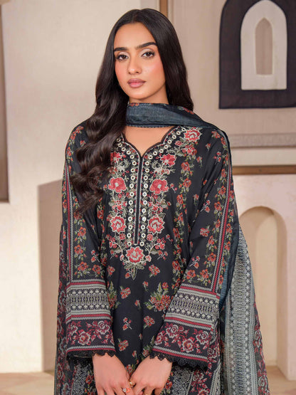 3 Piece Lawn Suit-Embroidered (Unstitched)