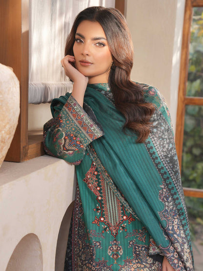3 Piece Lawn Suit-Embroidered (Unstitched)