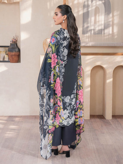 3 Piece Lawn Suit-Embroidered (Unstitched)