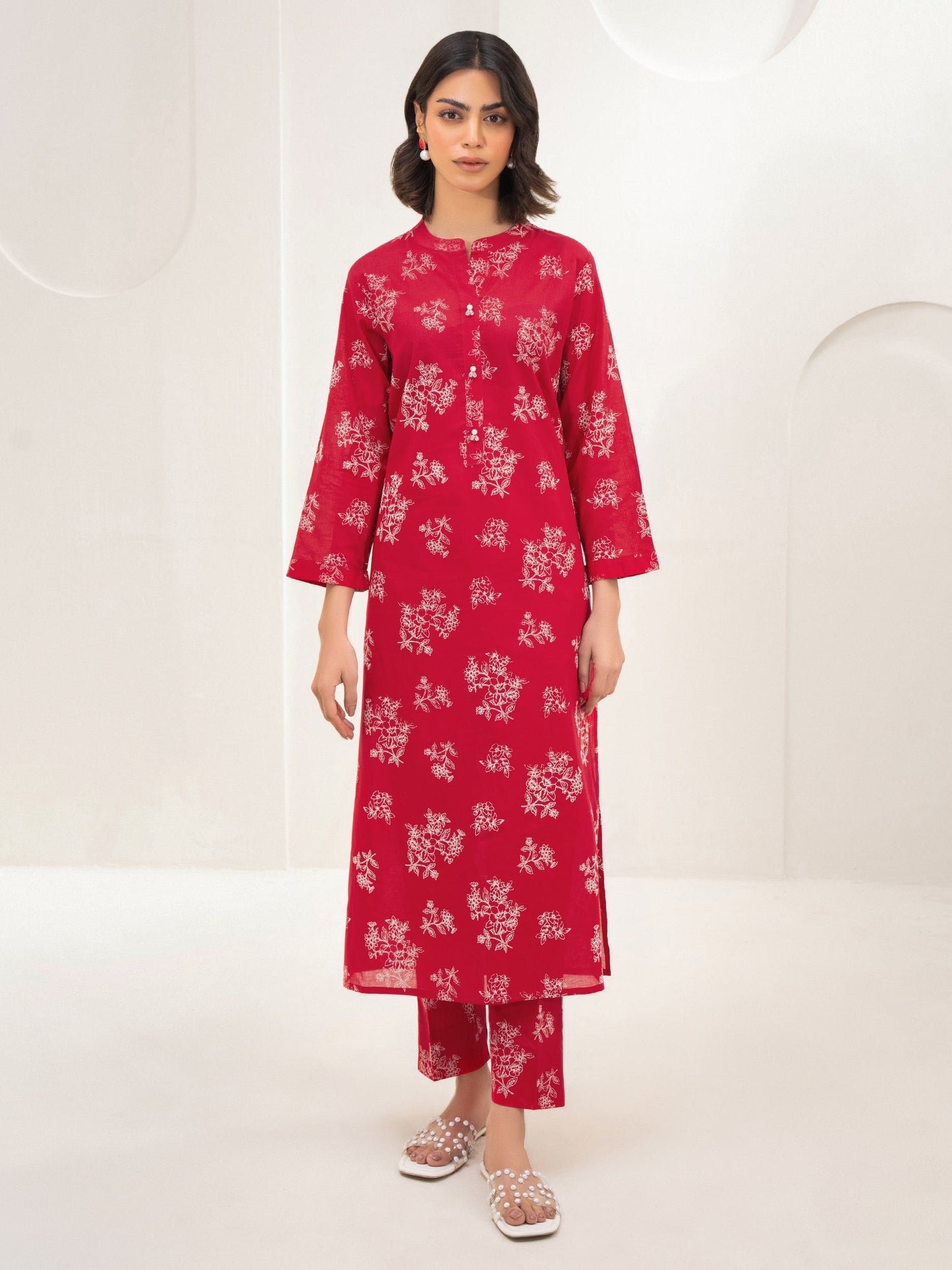 Lawn Shirt-Paste Print (Unstitched)