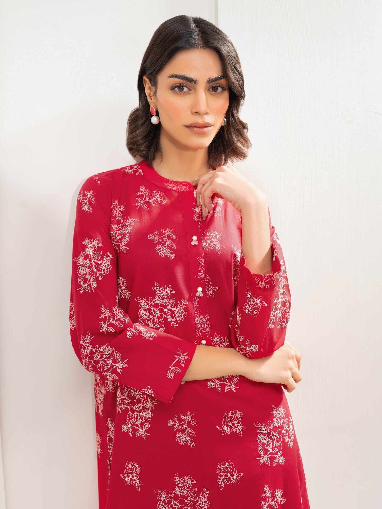 Lawn Shirt-Paste Print (Unstitched)