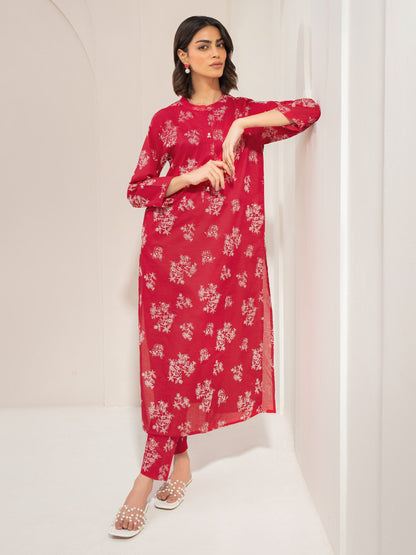 Lawn Shirt-Paste Print (Unstitched)