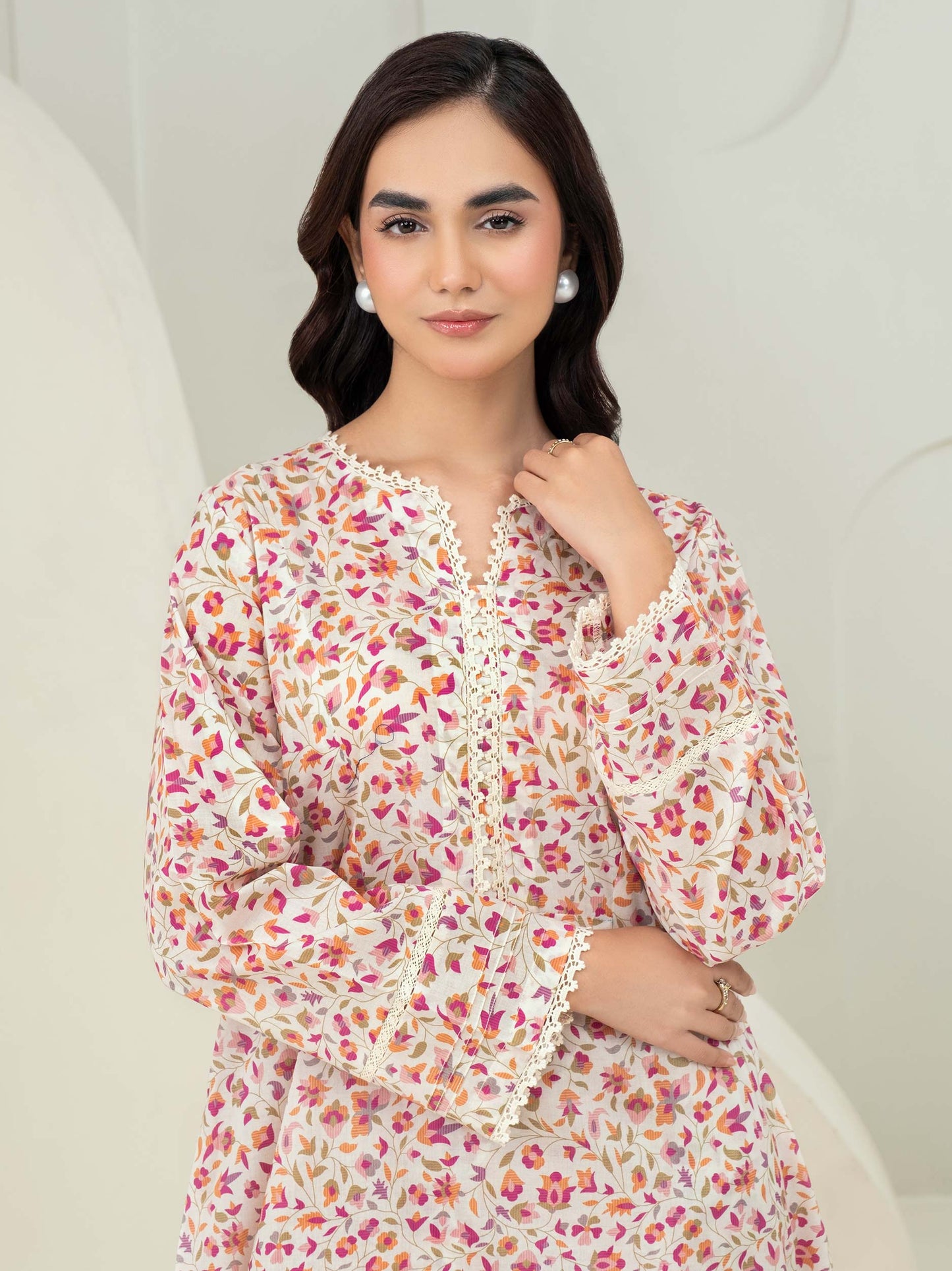 Lawn Shirt-Printed (Unstitched)