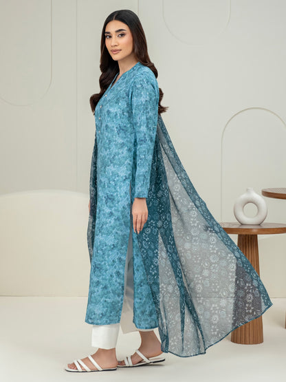 2 Piece Lawn Suit-Printed (Unstitched)