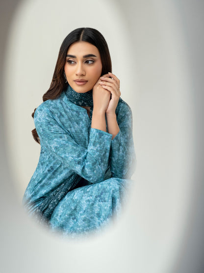 2 Piece Lawn Suit-Printed (Unstitched)