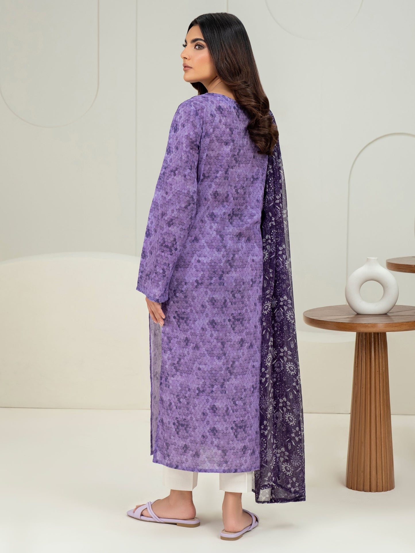 2 Piece Lawn Suit-Printed (Unstitched)