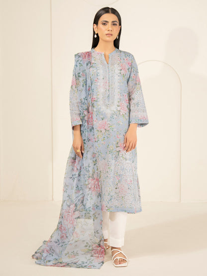 2 Piece Lawn Suit-Printed (Unstitched)