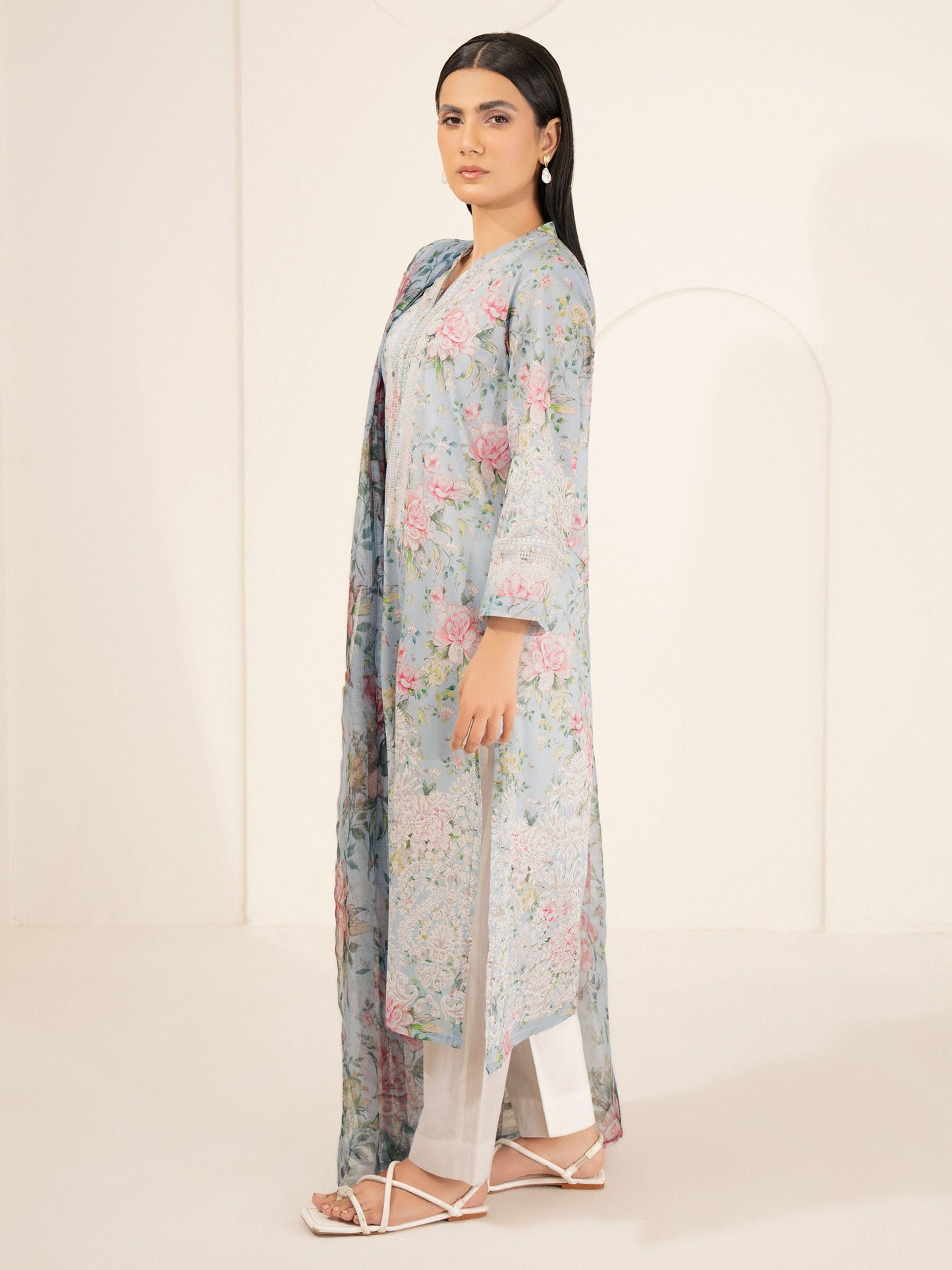 2 Piece Lawn Suit-Printed (Unstitched)