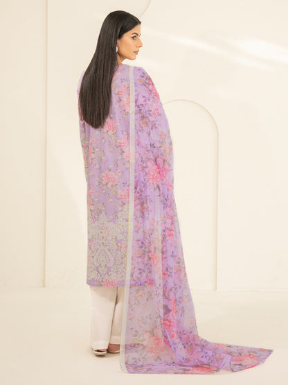 2 Piece Lawn Suit-Printed (Unstitched)