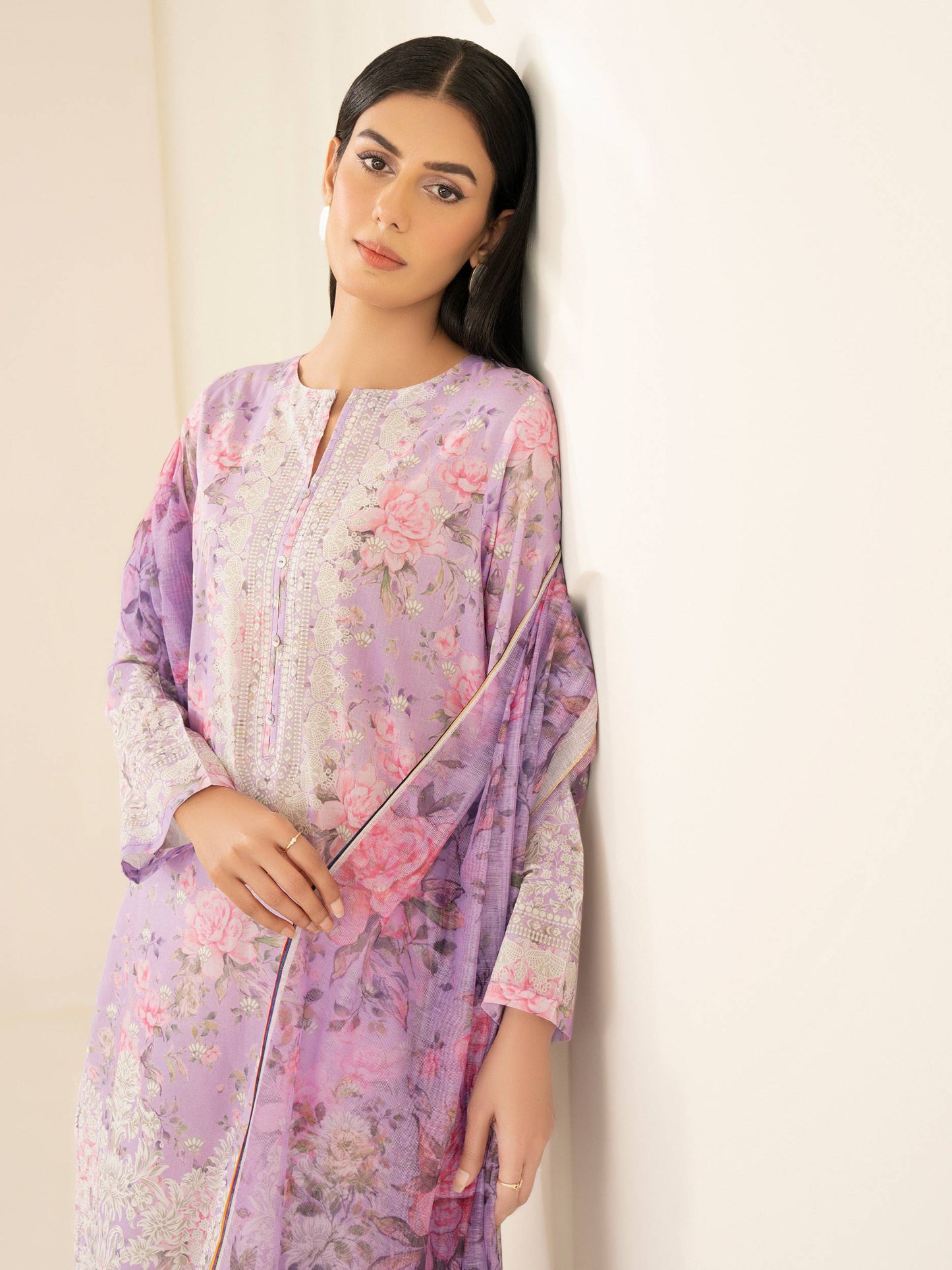 2 Piece Lawn Suit-Printed (Unstitched)