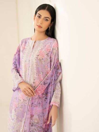 2 Piece Lawn Suit-Printed (Unstitched)