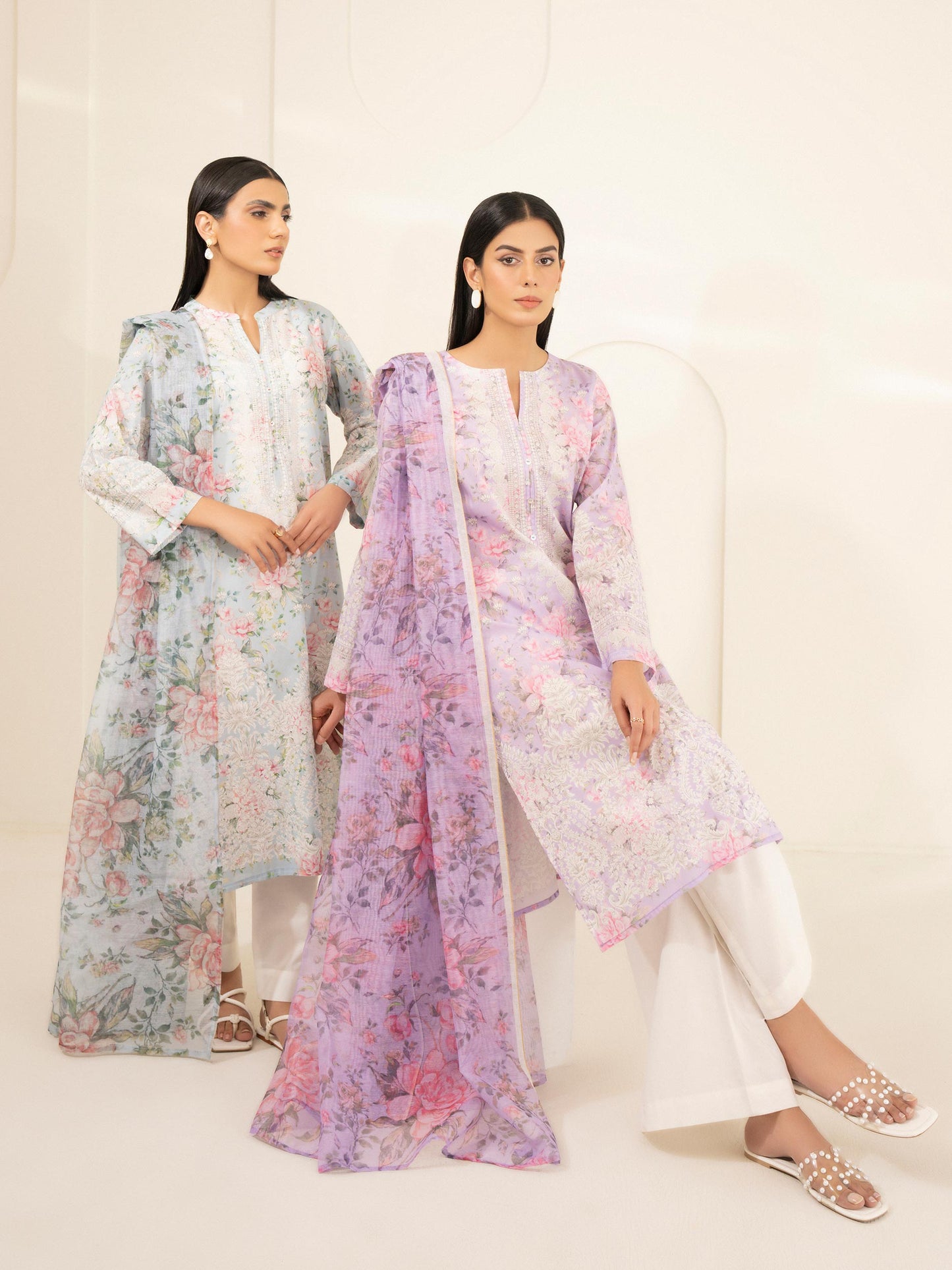 2 Piece Lawn Suit-Printed (Unstitched)