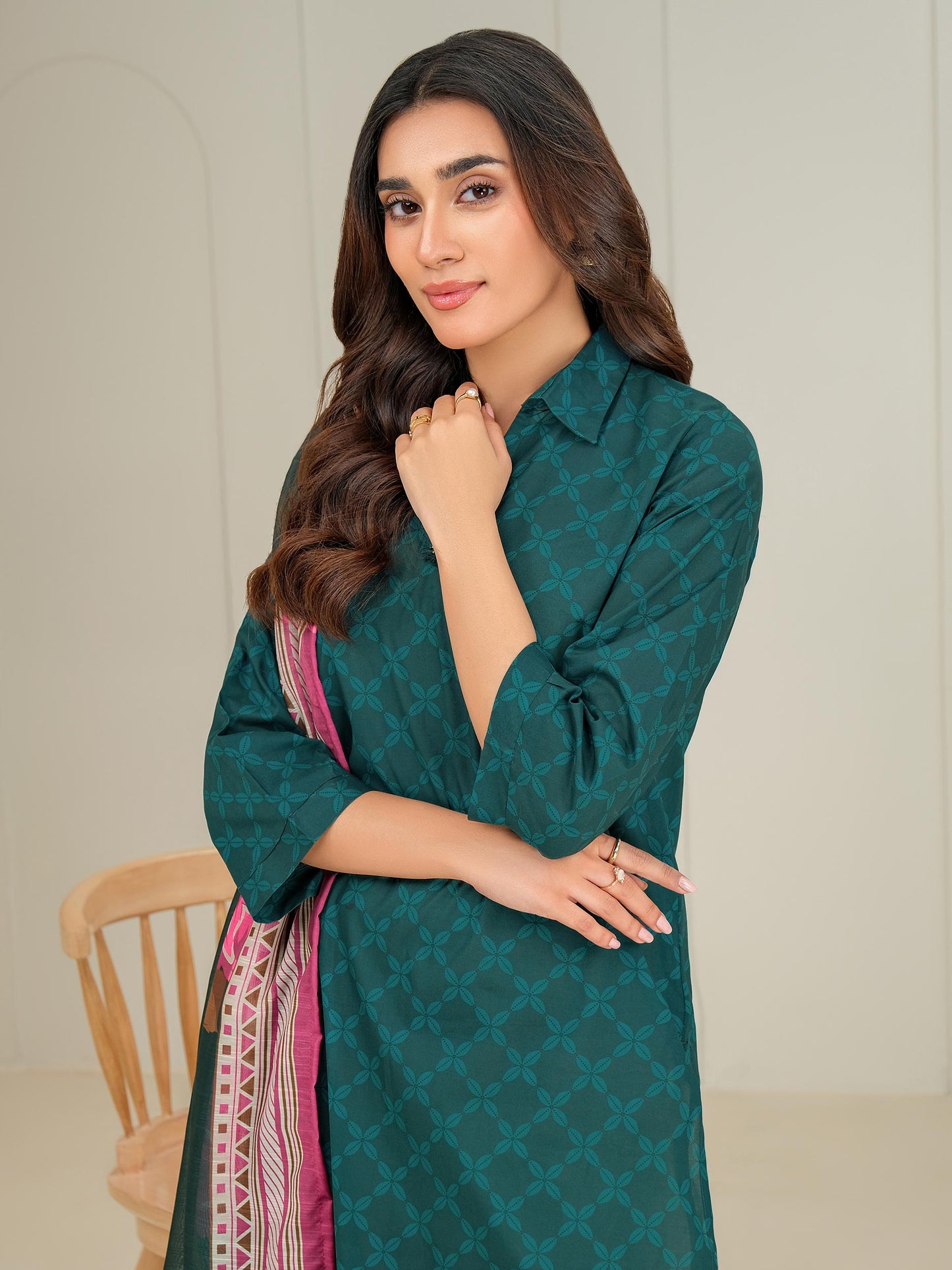 2 Piece Lawn Suit-Printed (Unstitched)