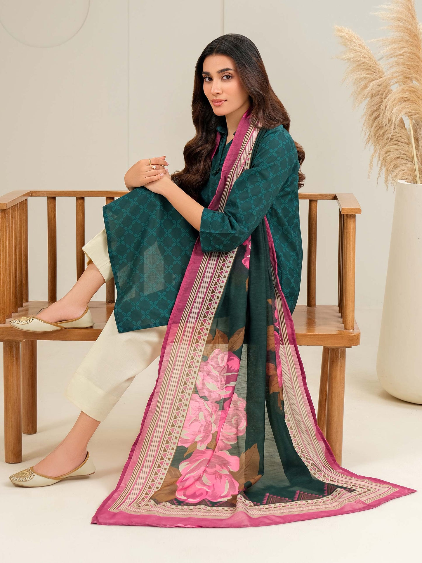 2 Piece Lawn Suit-Printed (Unstitched)