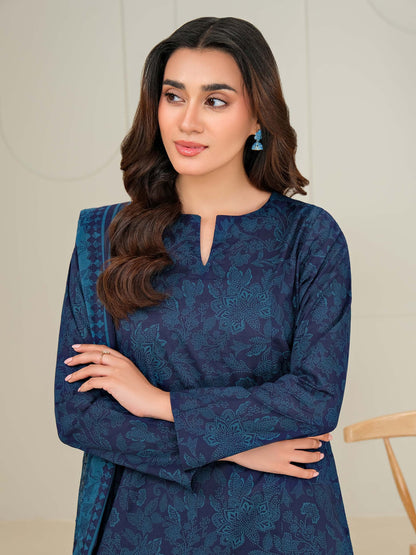 2 Piece Lawn Suit-Paste Print (Unstitched)