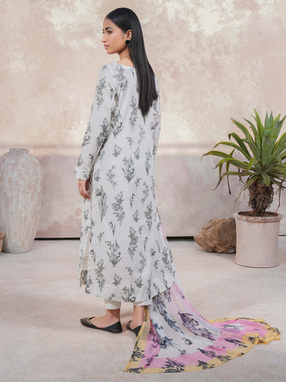 2 Piece Lawn Suit-Printed (Unstitched)