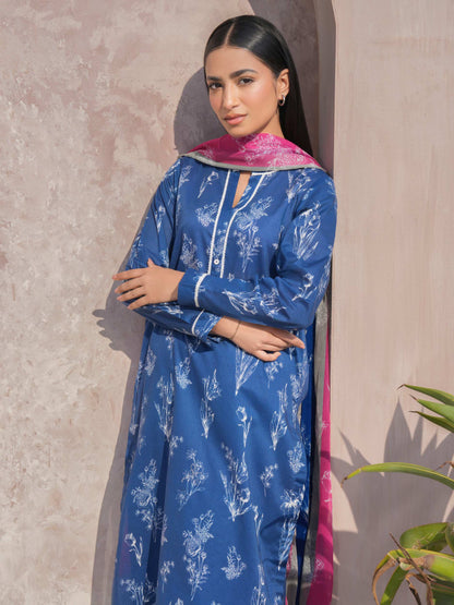 2 Piece Lawn Suit-Printed (Unstitched)