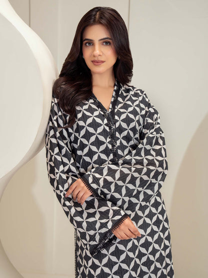 2 Piece Lawn Suit-Printed (Unstitched)
