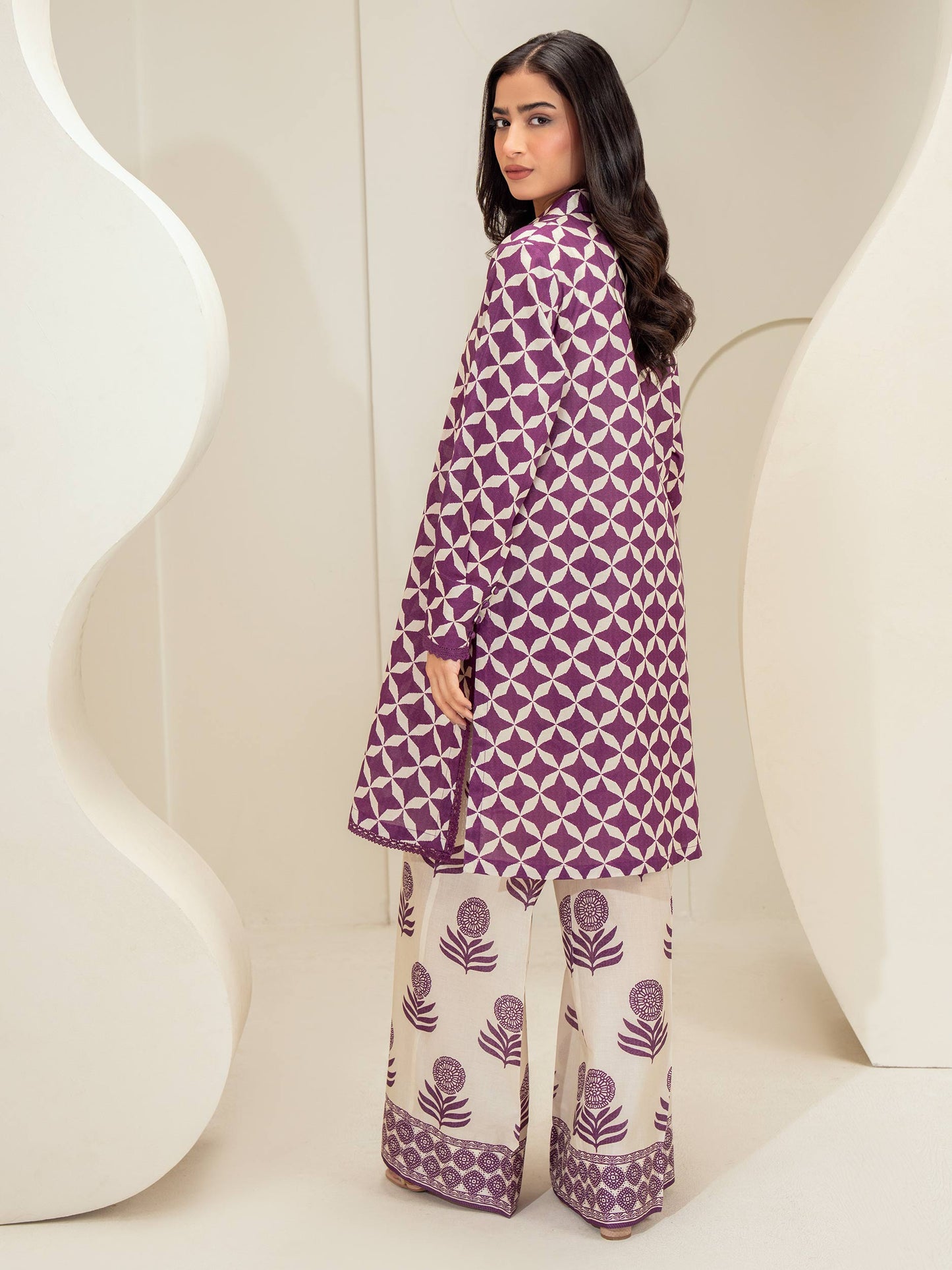 2 Piece Lawn Suit-Printed (Unstitched)