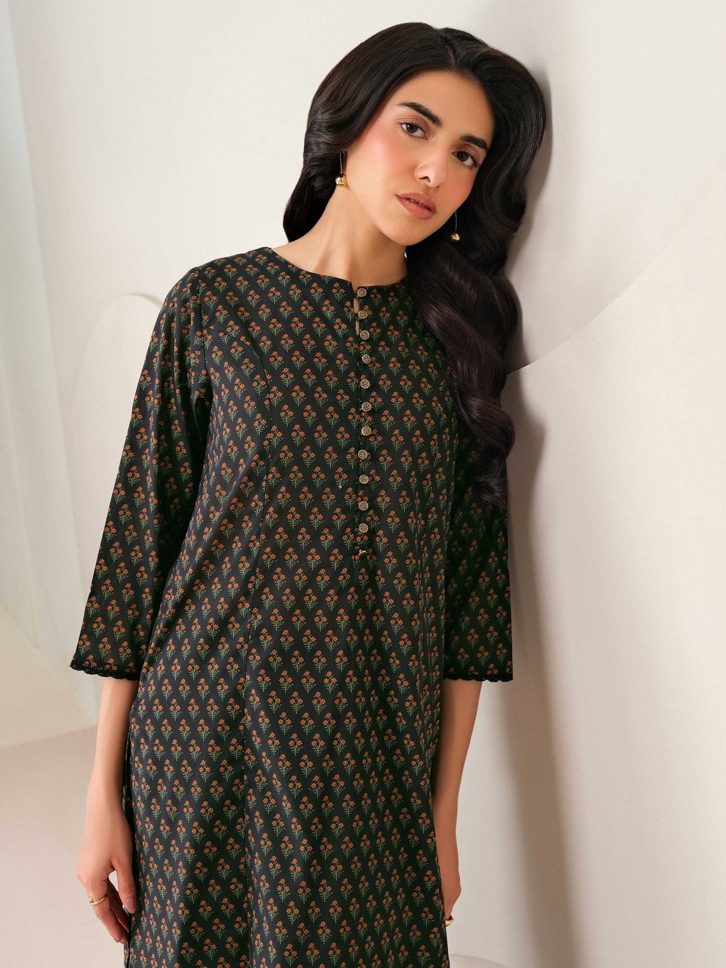 2 Piece Lawn Suit-Printed (Unstitched)
