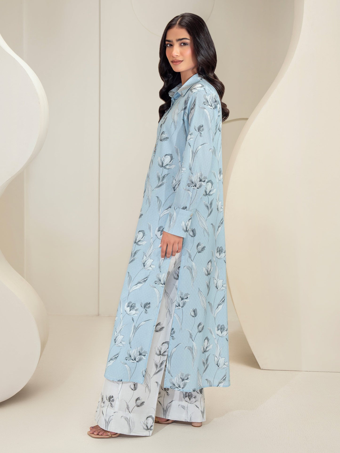2 Piece Lawn Suit-Printed (Unstitched)