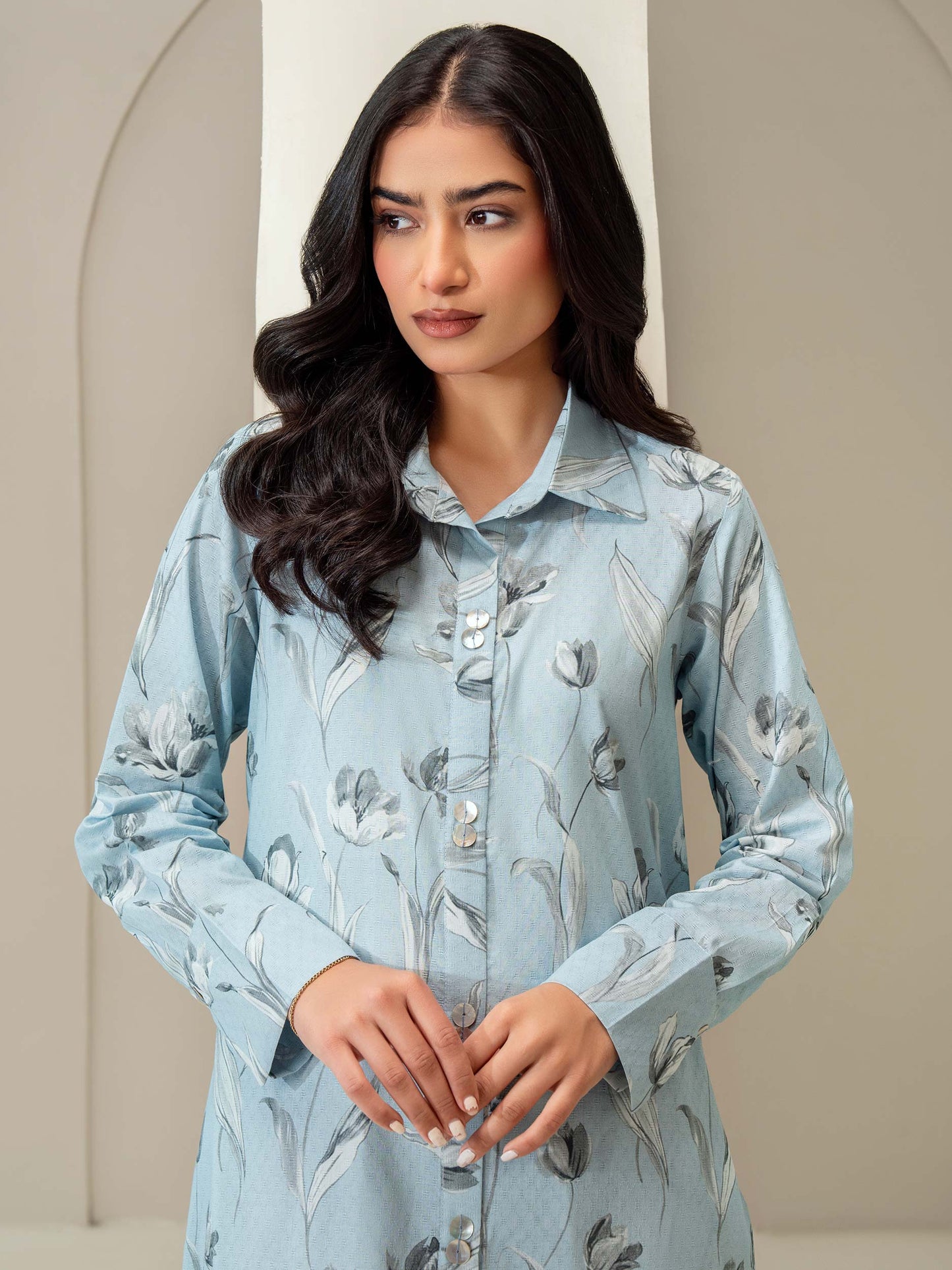 2 Piece Lawn Suit-Printed (Unstitched)