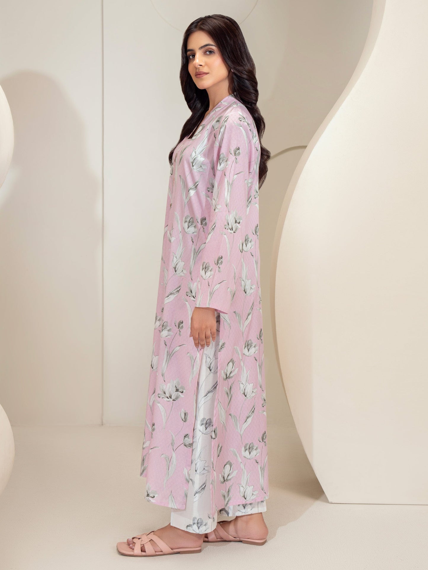 2 Piece Lawn Suit-Printed (Unstitched)