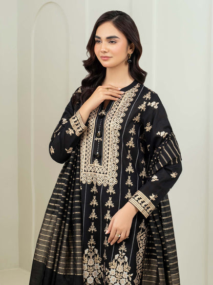 3 Piece Lawn Suit-Paste Print (Unstitched)