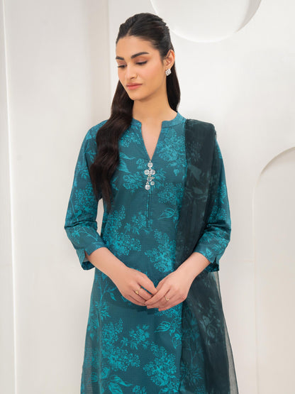3 Piece Lawn Suit-Printed (Unstitched)