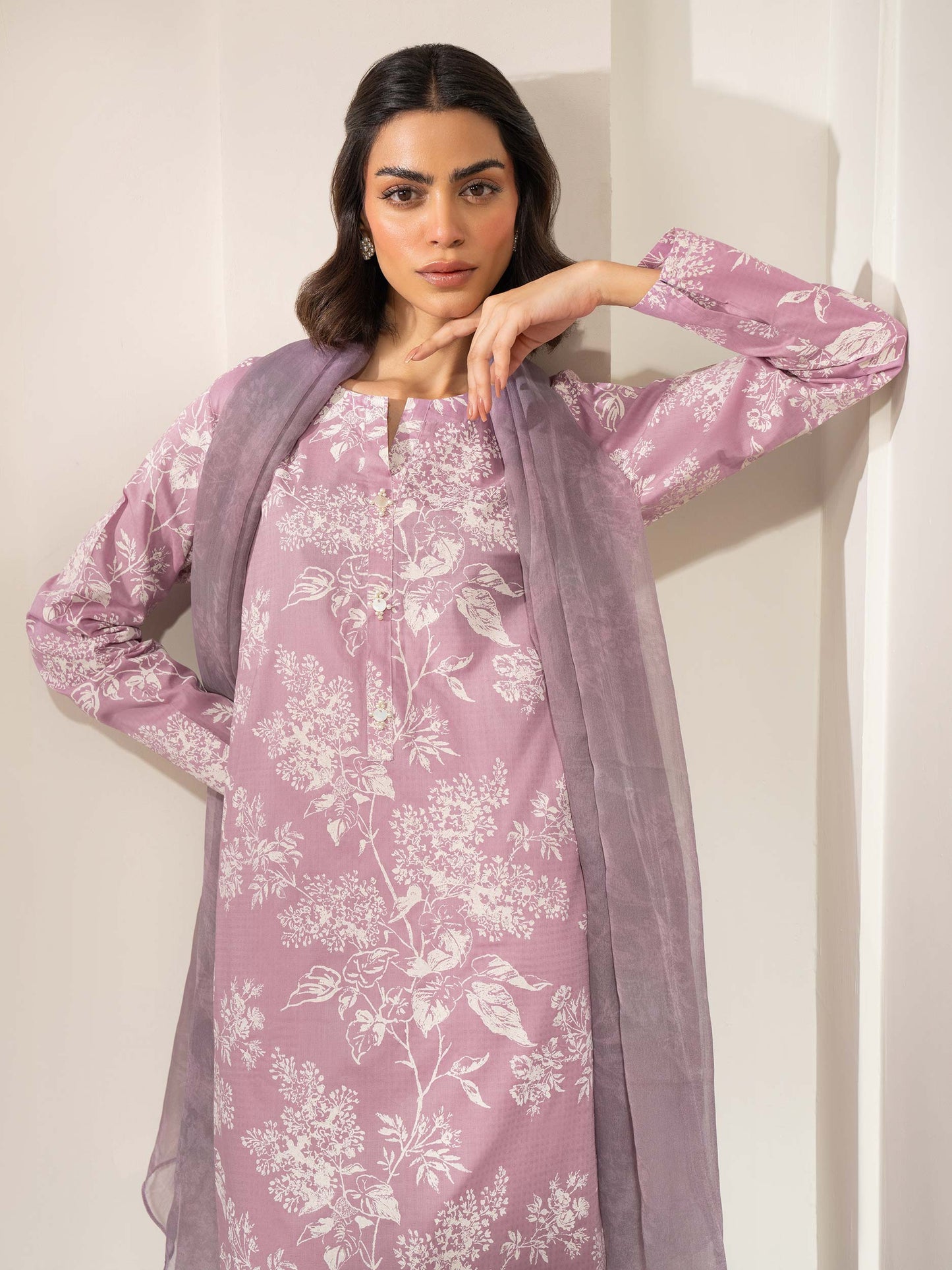 3 Piece Lawn Suit-Printed (Unstitched)