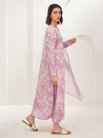 3 Piece Lawn Suit-Printed (Unstitched)