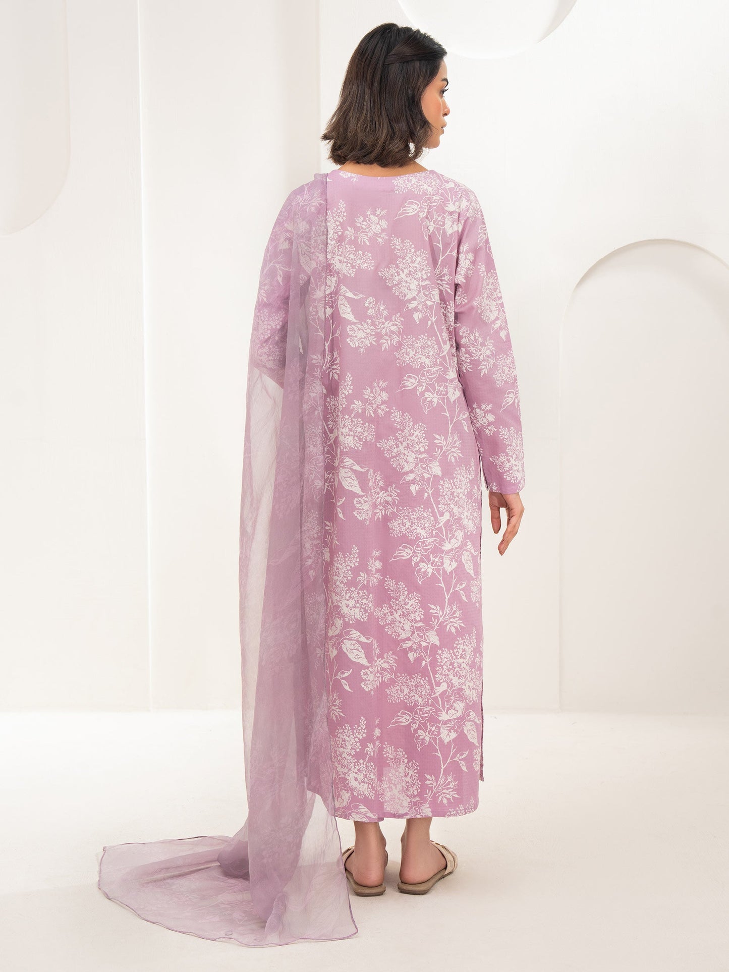 3 Piece Lawn Suit-Printed (Unstitched)