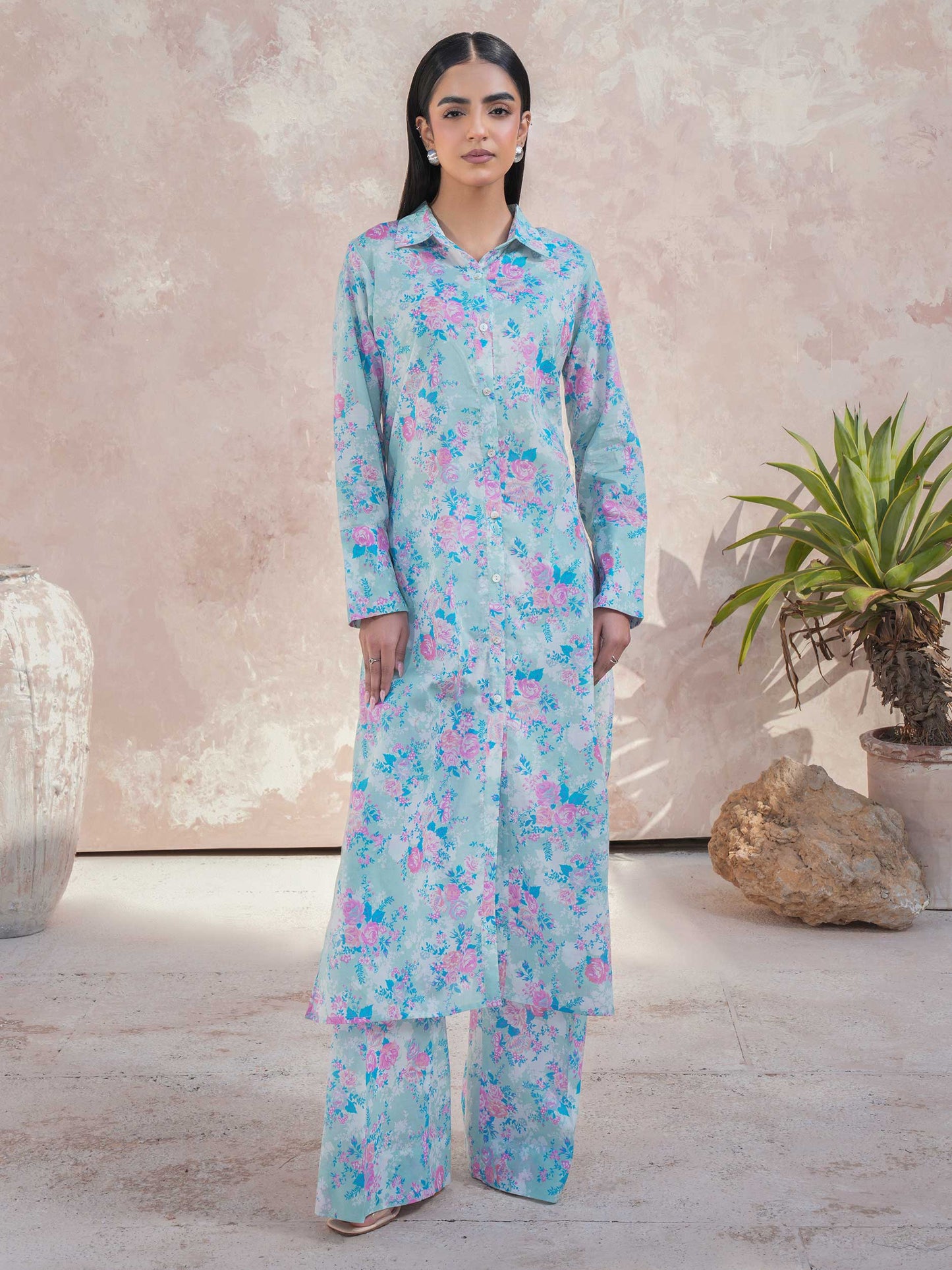 Lawn Shirt-Printed (Unstitched)