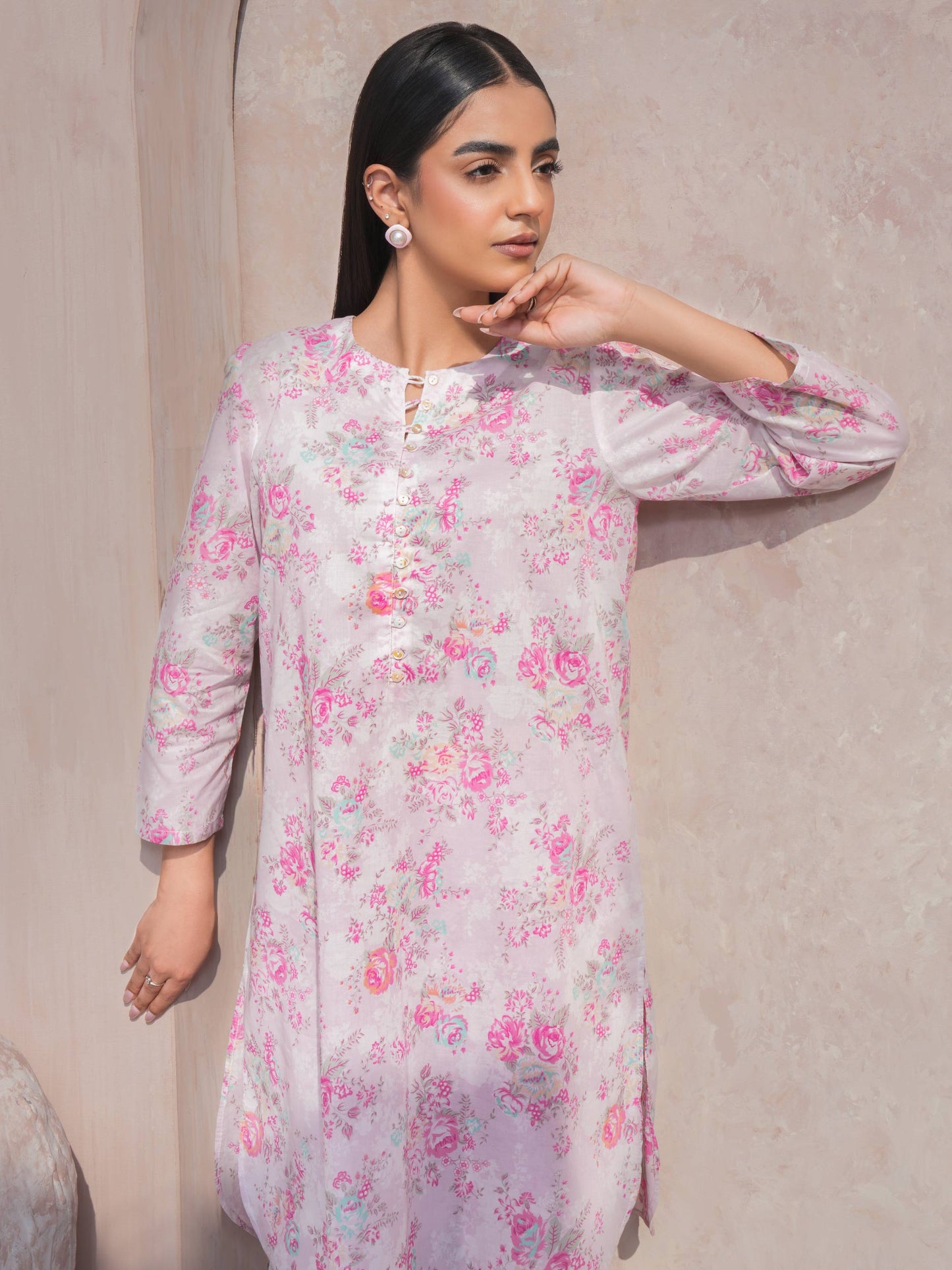 Lawn Shirt-Printed (Unstitched)