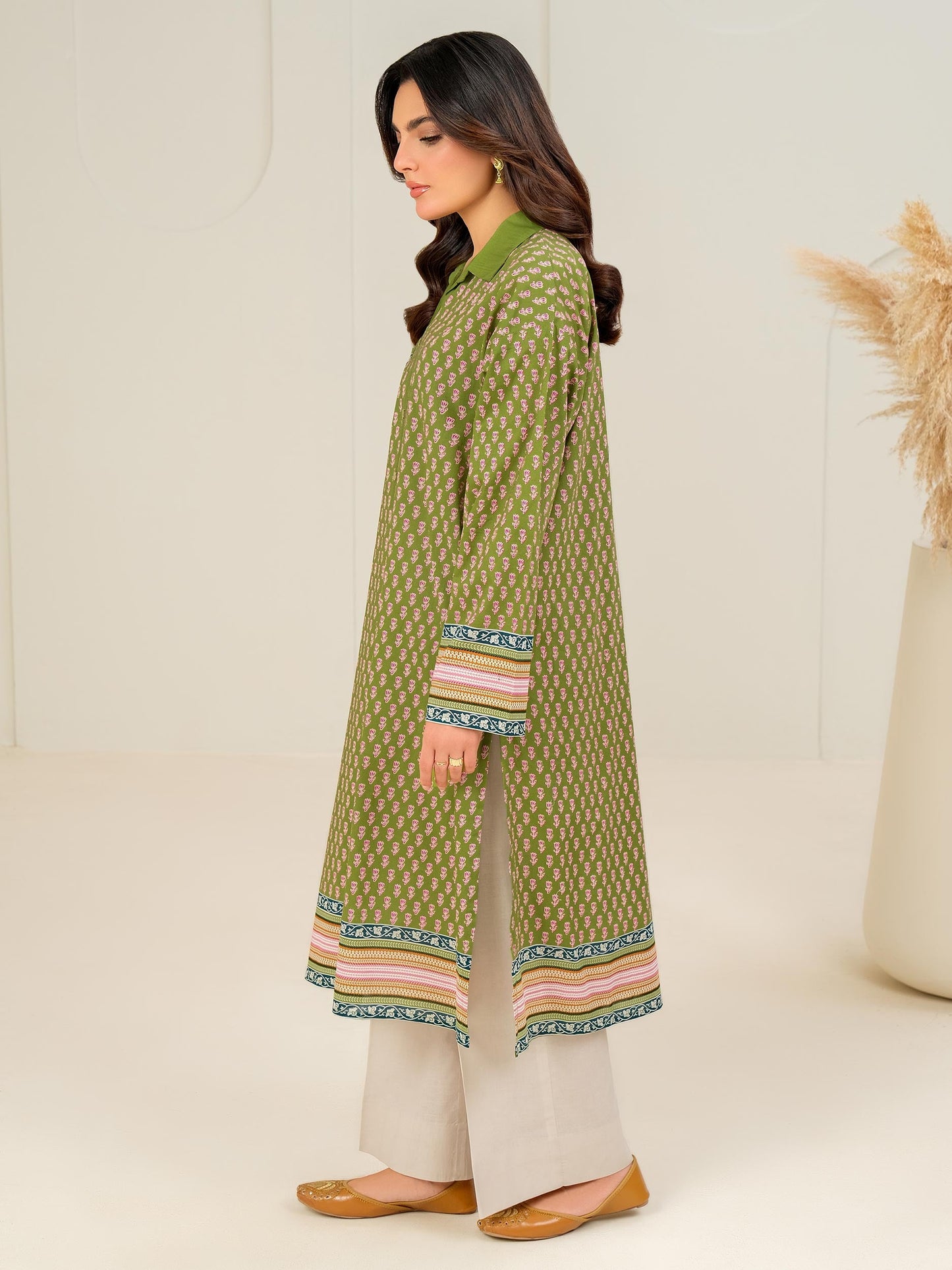 Lawn Shirt-Paste Print (Unstitched)