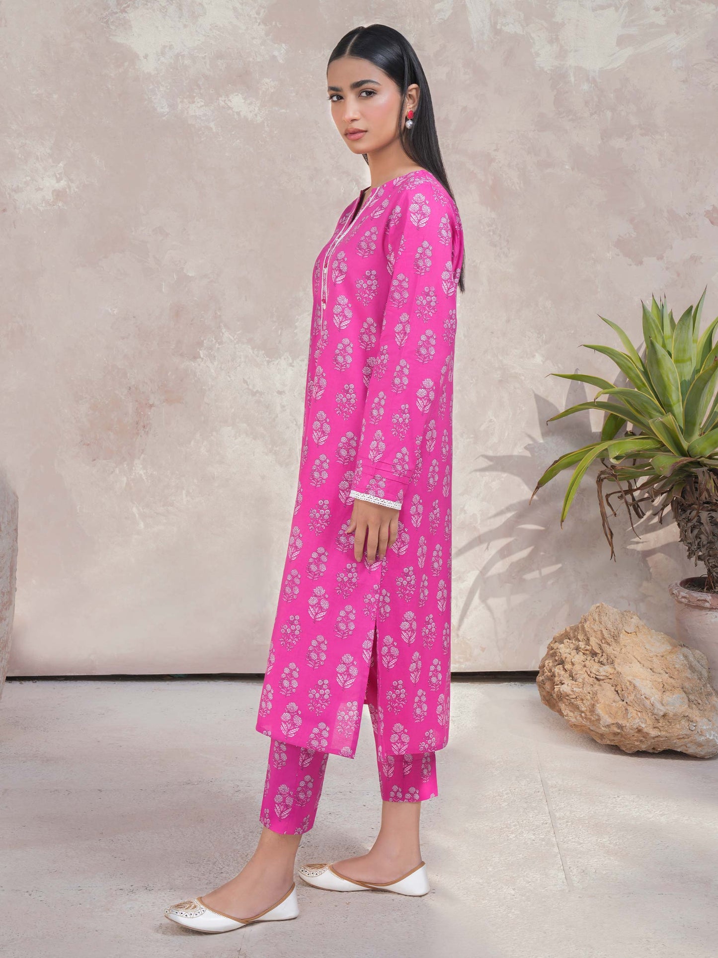 Lawn Shirt-Paste Print (Unstitched)