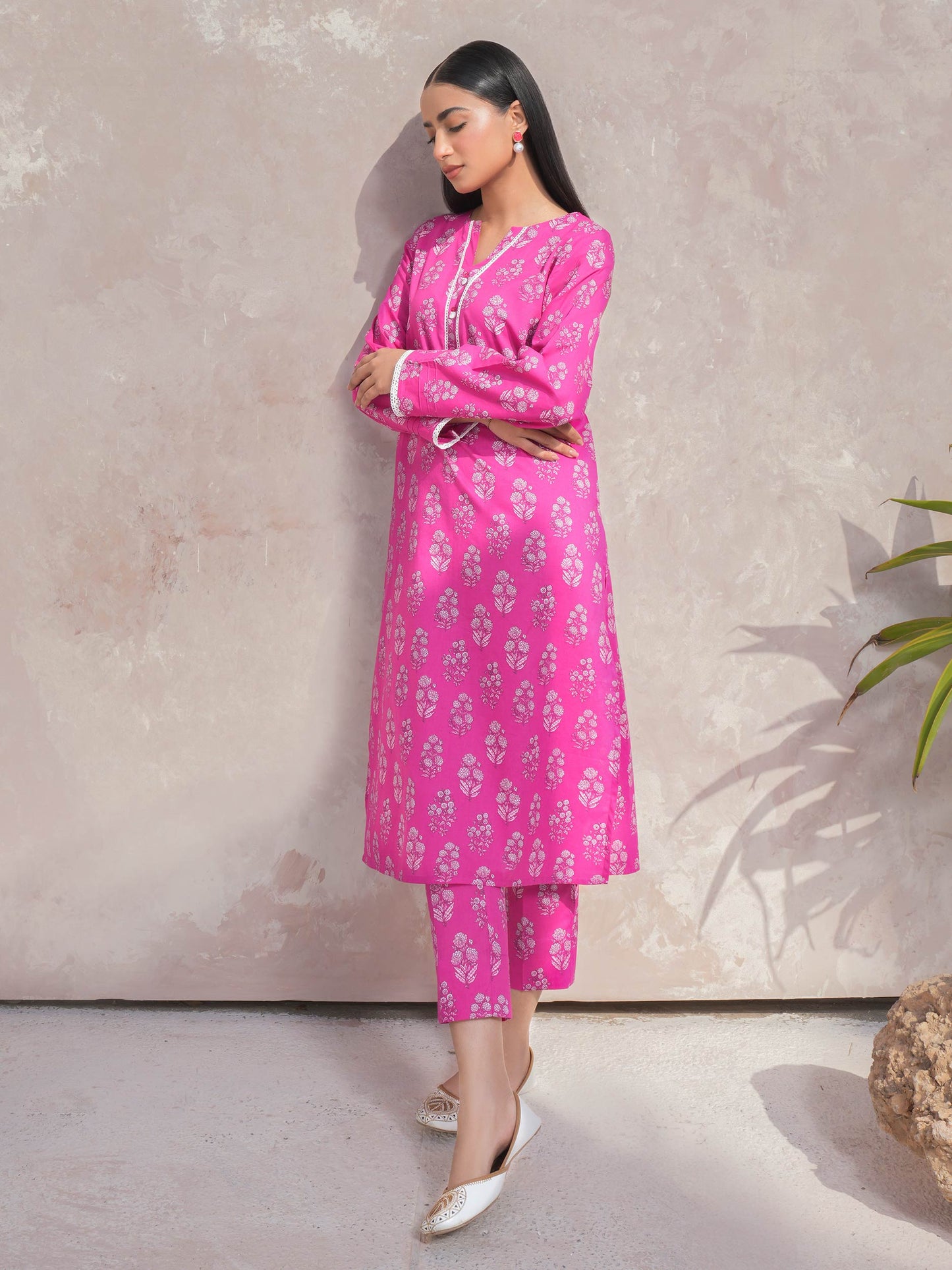 Lawn Shirt-Paste Print (Unstitched)