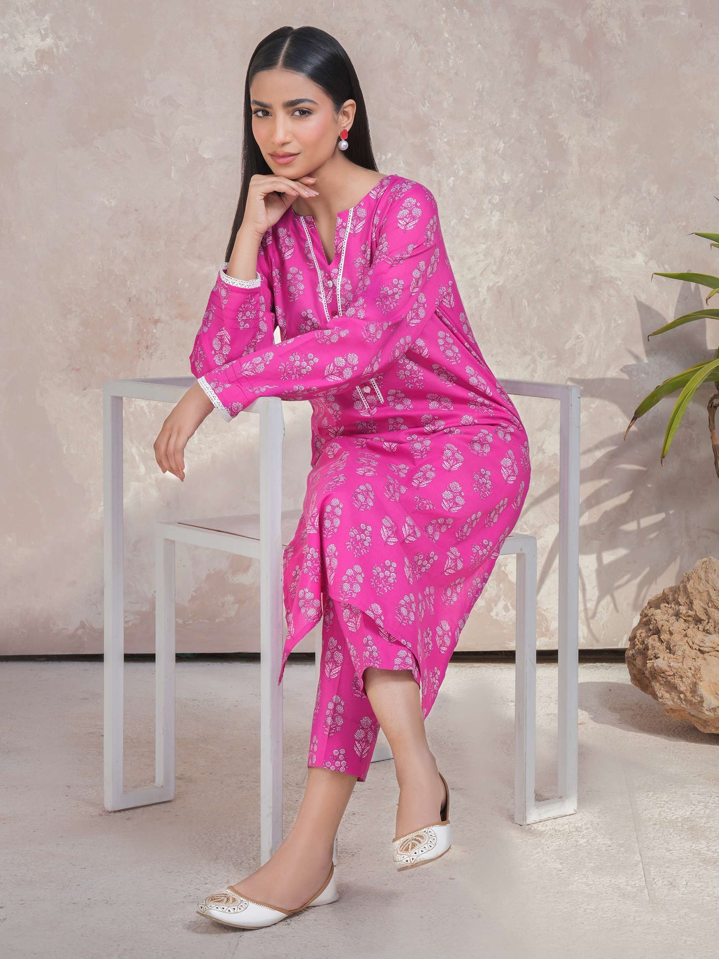 Lawn Shirt-Paste Print (Unstitched)