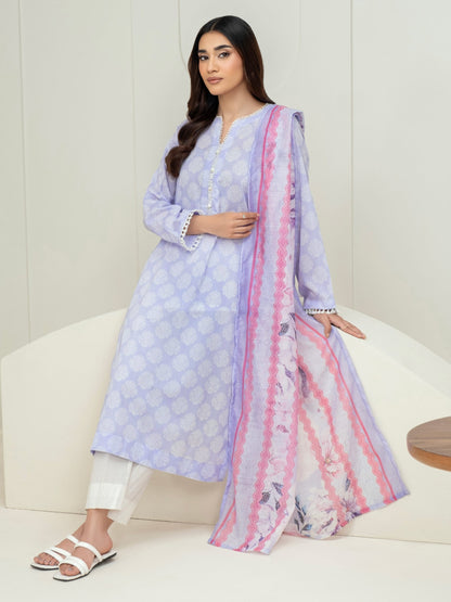 2 Piece Lawn Suit-Paste Print (Unstitched)