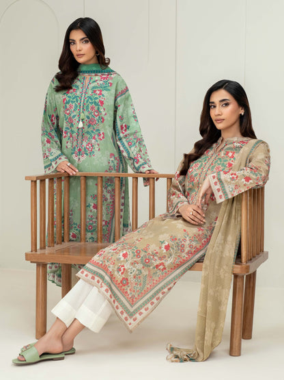 2 Piece Lawn Suit-Printed (Unstitched)