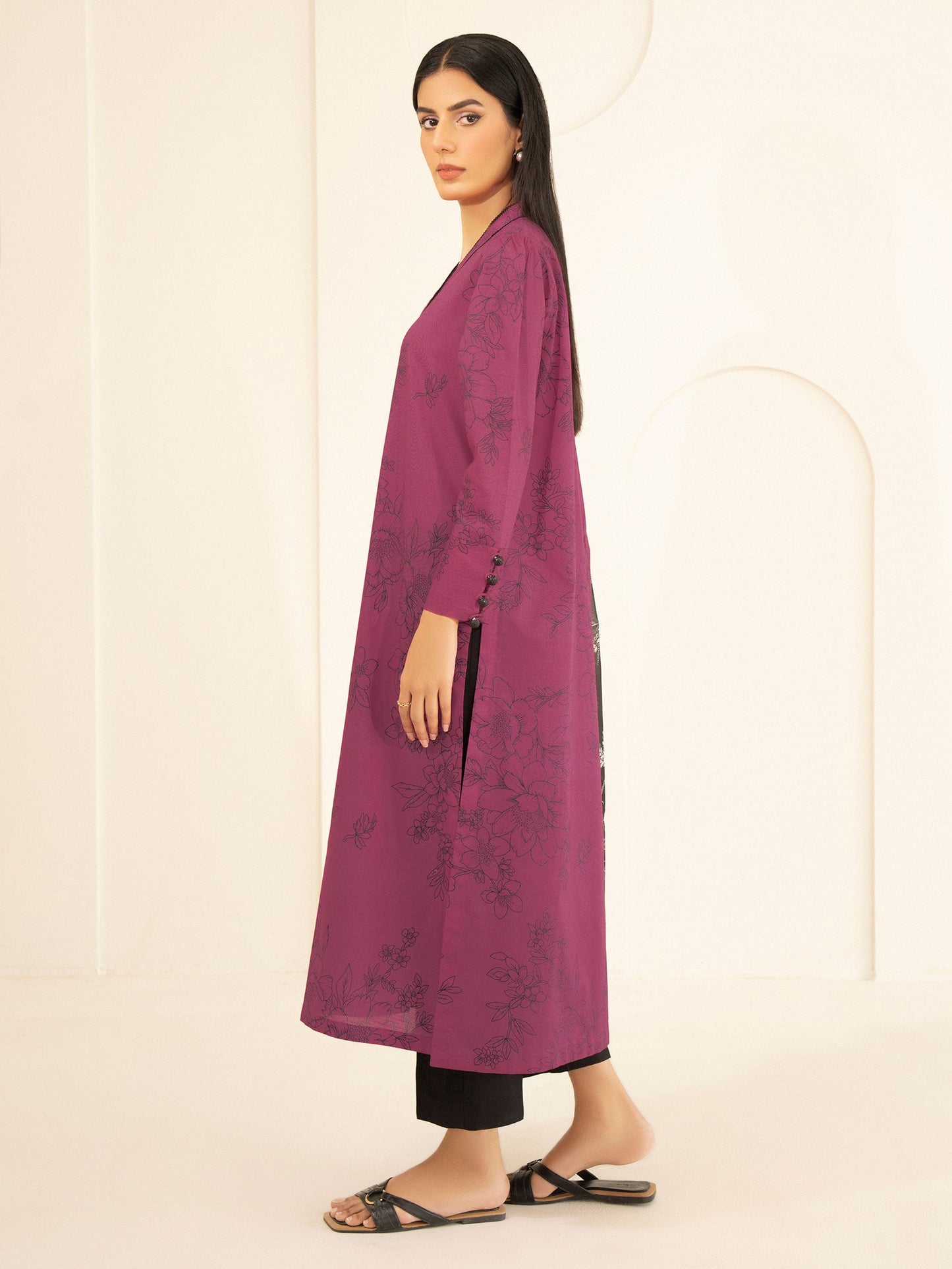 2 Piece Lawn Suit-Printed (Unstitched)