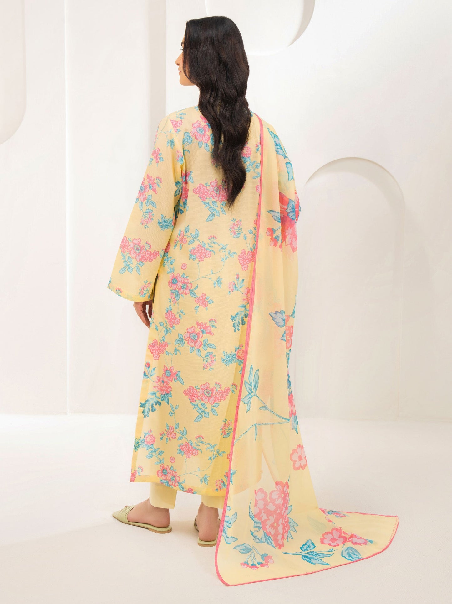 2 Piece Lawn Suit-Printed (Unstitched)