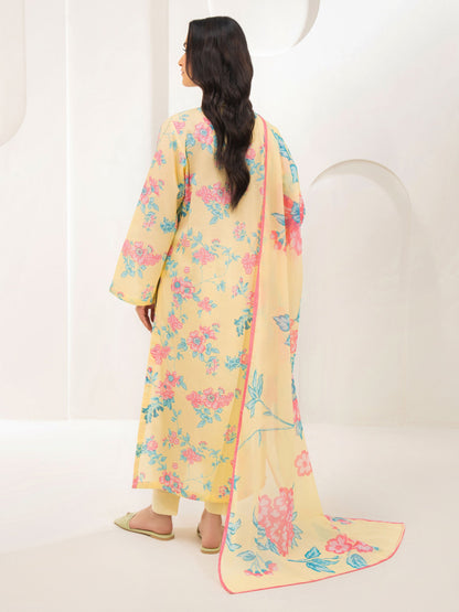 2 Piece Lawn Suit-Printed (Unstitched)