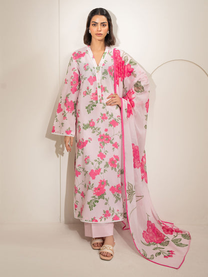 2 Piece Lawn Suit-Printed (Unstitched)