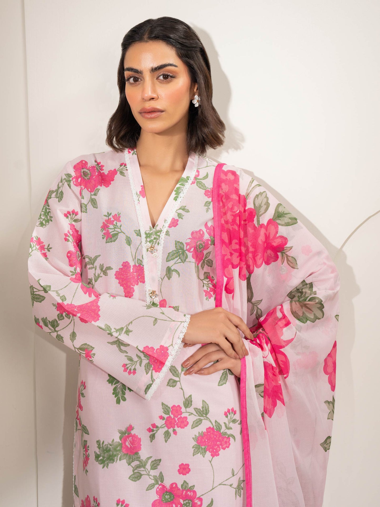 2 Piece Lawn Suit-Printed (Unstitched)