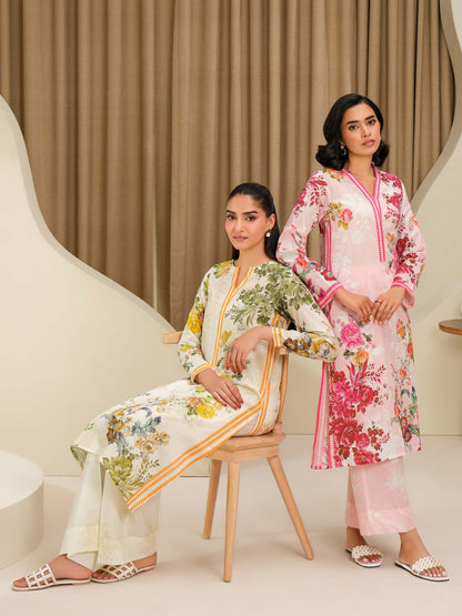2 Piece Lawn Suit-Printed (Unstitched)