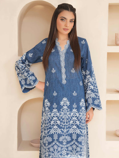 2 Piece Lawn Suit-Paste Print (Unstitched)
